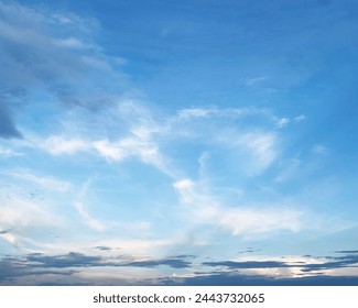 Sunset with the blue sky - Powered by Shutterstock