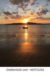 sunset boat
