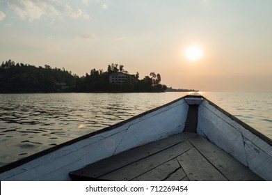 Sunset Boat Ride On Lake Kivu, Kibuye, Rwanda