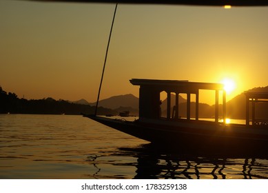 Sunset Boat Ride On The Mekong