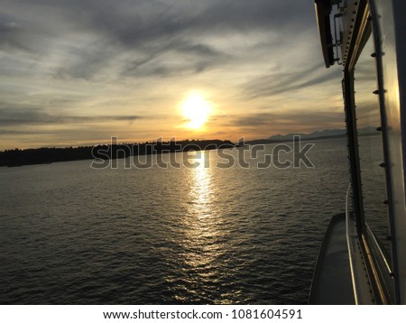 sunset & Boatview