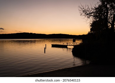 Sunset At Boerne City Lake Park