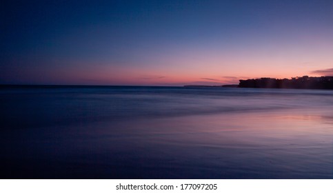 Sunset At The Bondi Beach, Australia