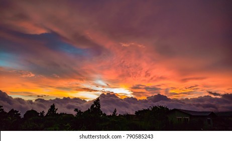 Sunset In Boquete, Panama