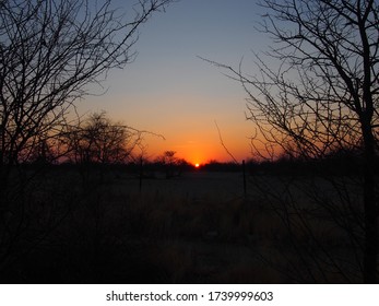 Sunset In Botswana, Planet Baobab, Botswana