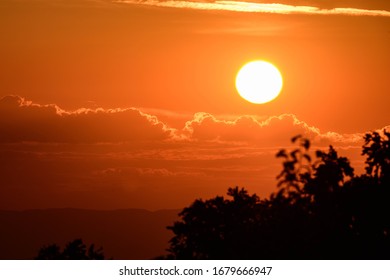 Sunset At Brasstown Bald Georgia