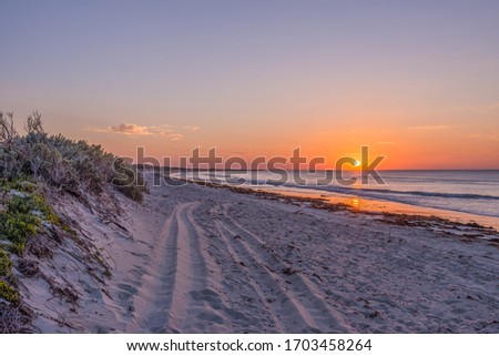 Sunset at Brown Beach, Brown Bay South Australia