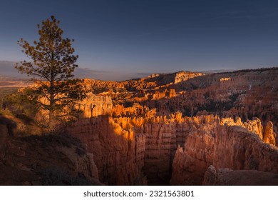 Sunset - Bryce Canyon National Park United States - Powered by Shutterstock