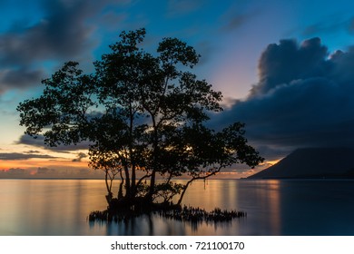 Sunset At Bunaken Beach, Manado, North Sulawesi - Indonesia