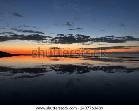 Sunset Burnham Overy Water reflection
