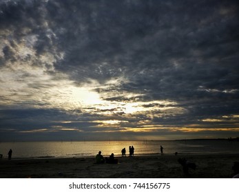 Sunset By The Beach