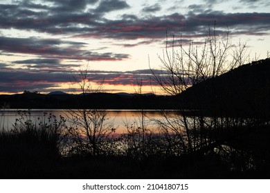 Sunset By Lake Burley Griffin