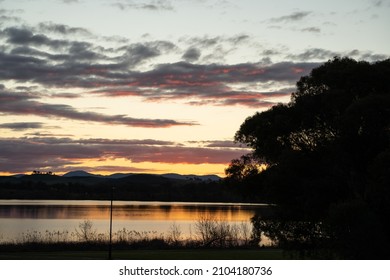 Sunset By Lake Burley Griffin