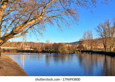 Sunset By The Tâmega River, Chaves, Portugal