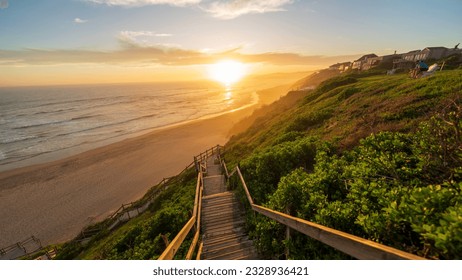 Sunset by Wilderness Beach, Western Cape (South Africa) - Shutterstock ID 2328936421