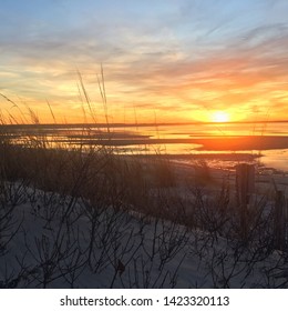 Sunset At Cape Henlopen State Park, DE