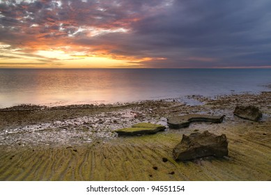 Sunset At Cape Range National Park