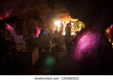 Sunset Cave Bar Cova Xoroi Menorca Stock Photo 1333683521 | Shutterstock