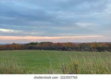 Sunset In Chautauqua County New York