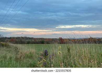 Sunset In Chautauqua County New York