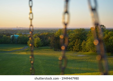 Sunset At Chestnut Ridge In Orchard Park, Buffalo New York