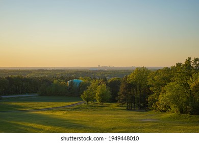 Sunset At Chestnut Ridge In Orchard Park, Buffalo New York