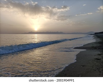 Sunset In Cilento Coast, Campania Italy