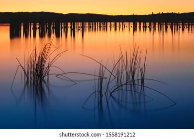 Sunset In Clear Lake California