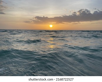 Sunset In Clearwater Florida Beach