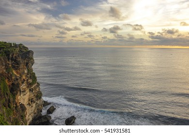 Sunset from a cliff