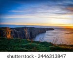 Sunset at the Cliffs of Moher