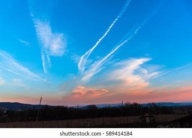 Sunset clouds