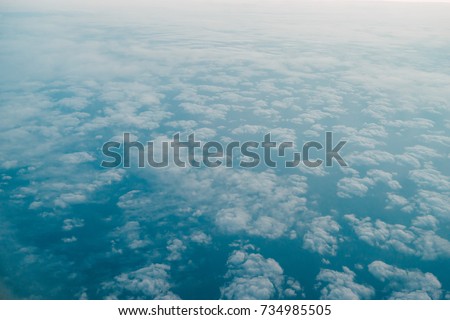 Sunset Clouds Above Abstract Wallpaper Concept Stock Photo Edit Now