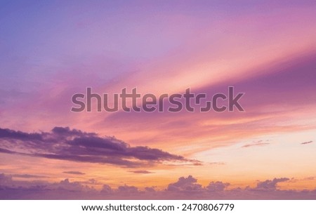 Similar – Image, Stock Photo cloud formation Twilight