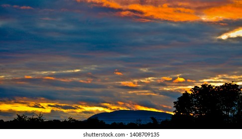 Sunset In The Comox Valley BC