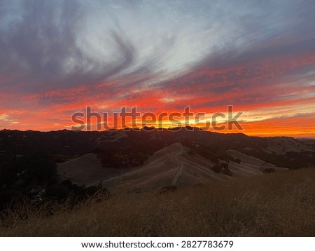 Sunset in Contra Costa County