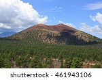 Sunset Crater, a cinder cone volcano located north of Flagstaff, Arizona