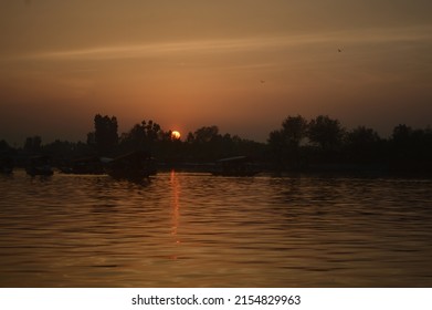 Sunset at Dal Lake srinagar
