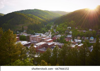 Sunset Of Deadwood, South Dakota