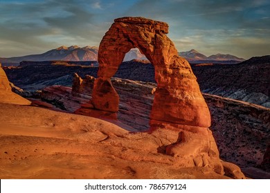 Sunset At Delicate Arch, Utah