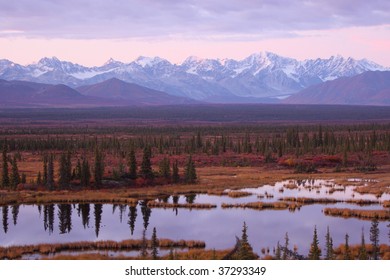 Sunset In Denali