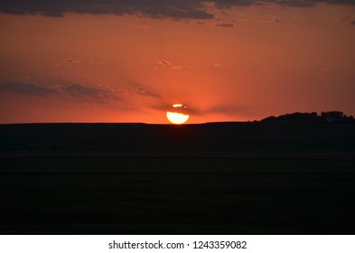 Sunset Des Smet, South Dakota