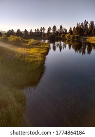 Sunset, Deschutes River, Oregon, US