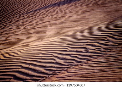 Sunset desert sand abstract pattern