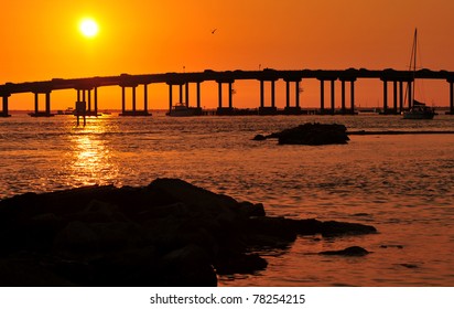 Sunset In Destin, Florida