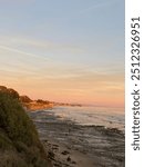 Sunset from Devereux Beach in Isla Vista