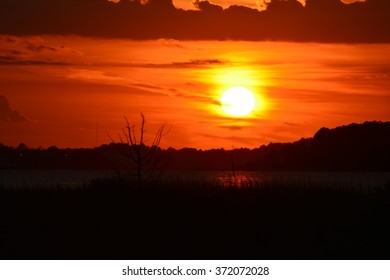 Sunset In Dewey Beach