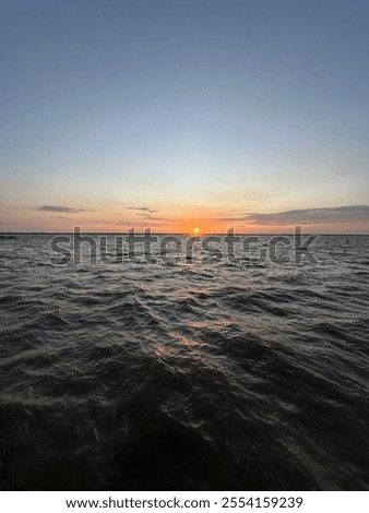 sunset in Belém do Pará, Brazil 