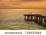 sunset dock