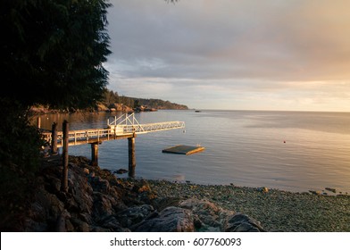sunset dock